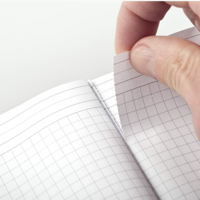Caiet Rhodia Unlimited pentru notite si organizare, 60 file, A5+, orange - liniatura matematica [2]