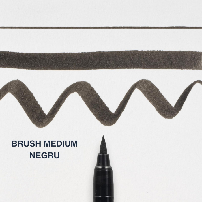 Carioci Sakura Pigma brush pen - fine, medium, bold [4]