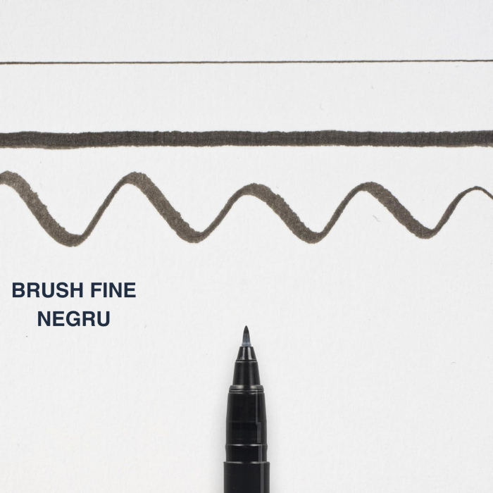Carioci Sakura Pigma brush pen - fine, medium, bold [3]