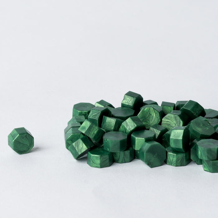 Ceara granule pentru sigiliu – Verde smarald [2]