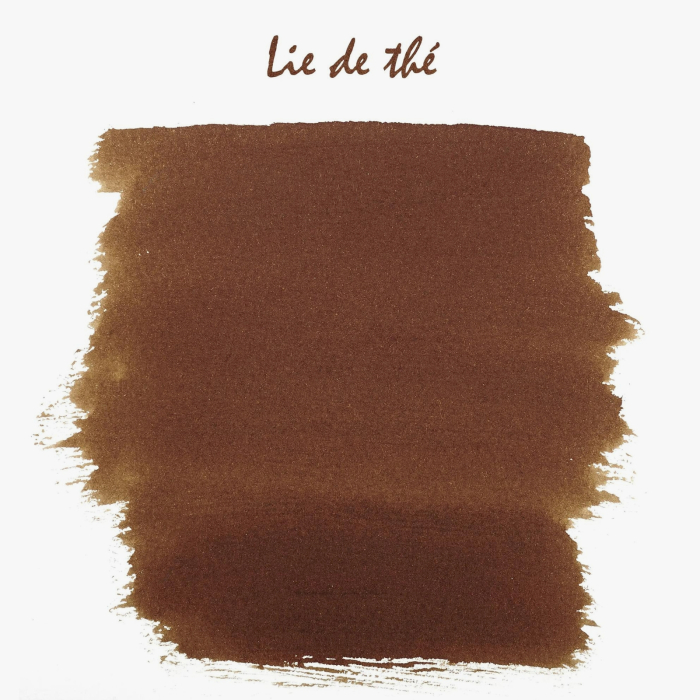 Cerneala maro pentru stilou Jacques Herbin Lie de the (Tea lees) 10 ml - La Perle des Encres [3]