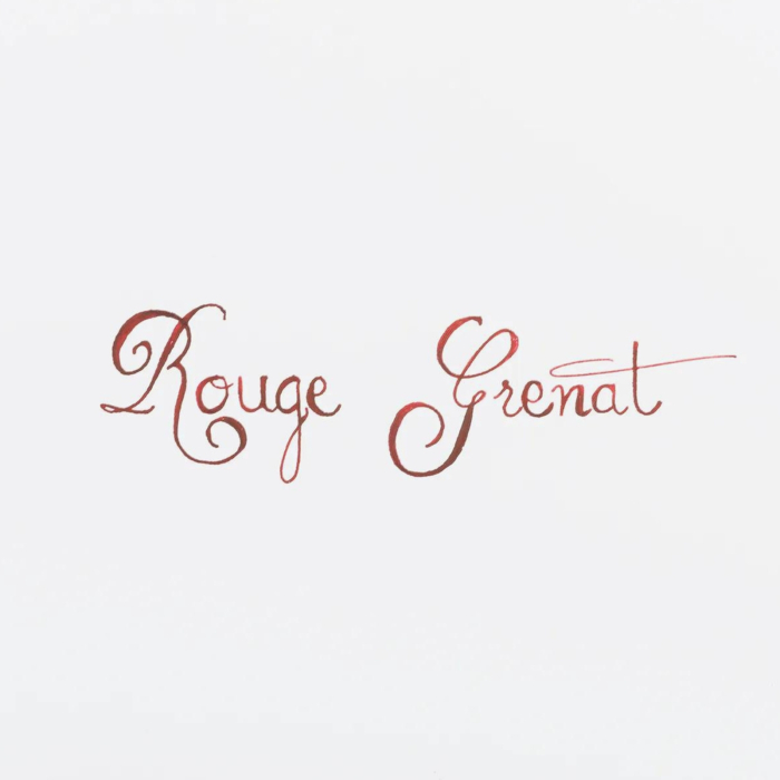 Cerneala rosie pentru stilou Jacques Herbin Rouge Grenat (Garnet Red) 10 ml - La Perle des Encres [5]