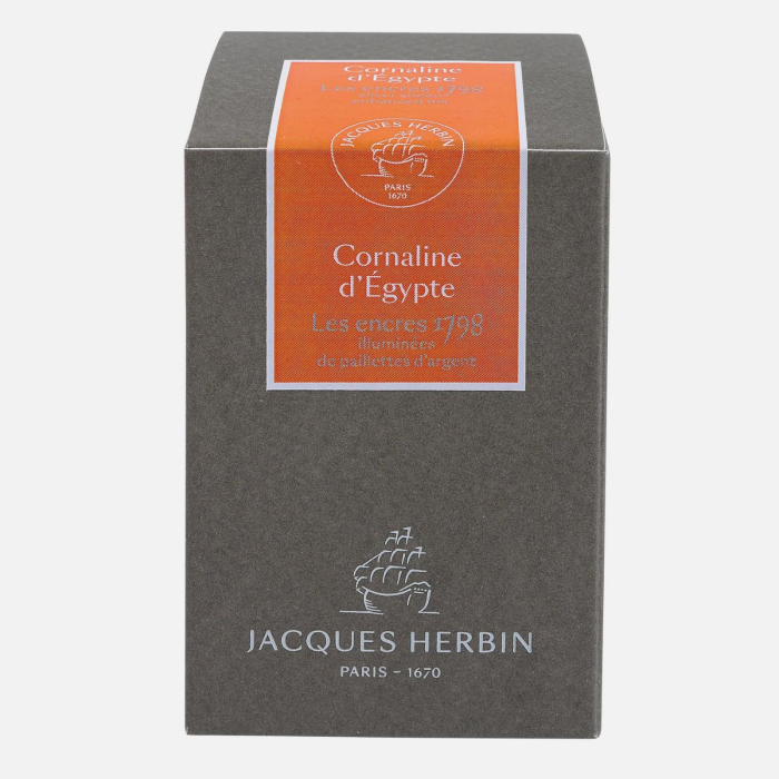 Cerneala sidefata stilou, Jacques Herbin 1798 - Cornaline d'Egypte, 50 ml, Editie aniversara [3]