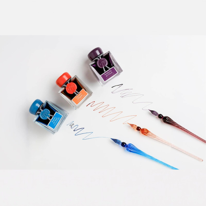 Cerneala sidefata stilou, Jacques Herbin 1798 - Cornaline d'Egypte, 50 ml, Editie aniversara [7]