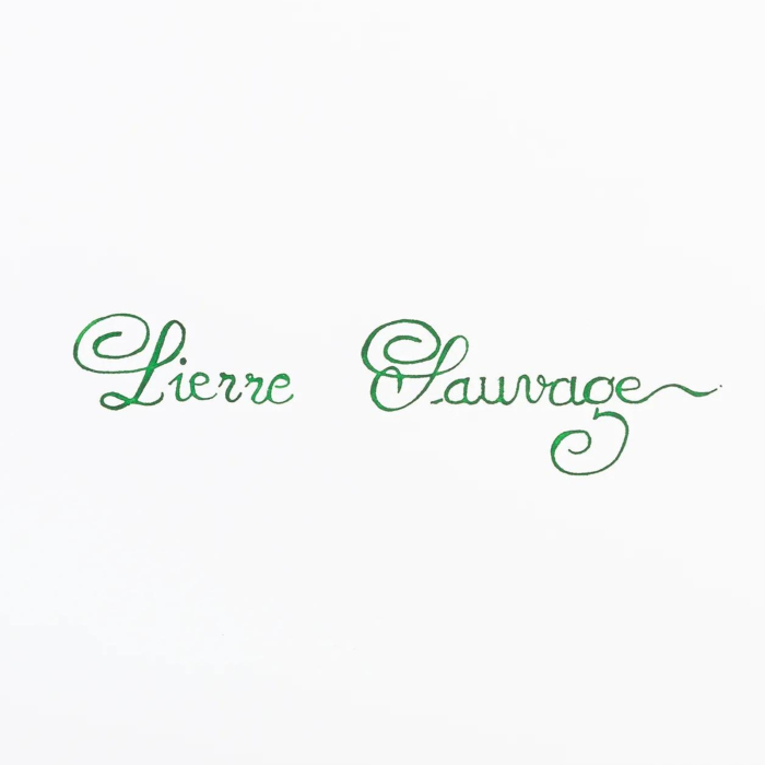 Cerneala verde pentru stilou Jacques Herbin Lierre sauvage (Ivy green) 10 ml - La Perle des Encres [5]
