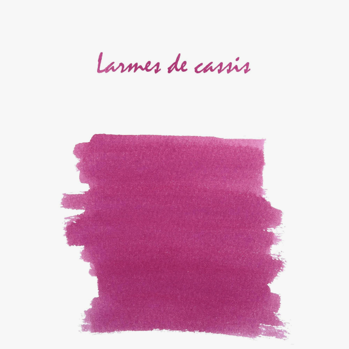 Cerneala violet pentru stilou Jacques Herbin Larmes de cassis (Blackcurrant) 10 ml - La Perle des Encres [3]