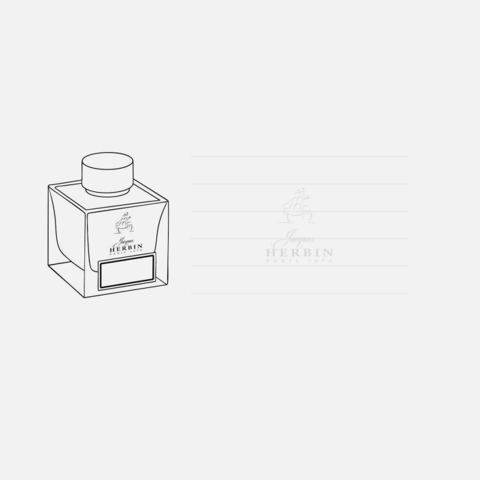 Etichete autocolante pentru esantioane de cerneala Jacques Herbin, set 20 ink swatch stickers [2]