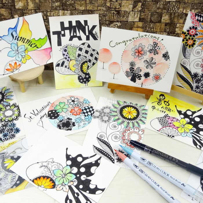 Fineliner negru pentru desen, manga si ilustratie Kuretake ZIG Cartoonist MANGAKA [6]