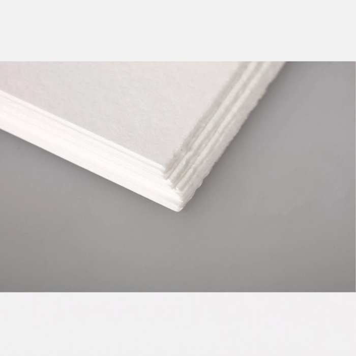 Hartie 100% bumbac, cold pressed, texturata fin, acuarela, pictat, desen, caligrafie, 56 x 76 cm, 300 g, Fontaine [2]