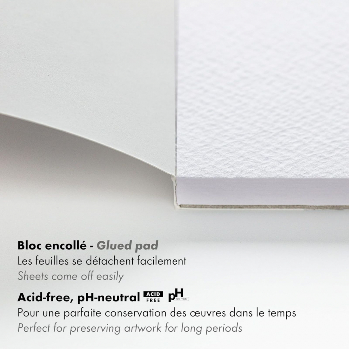 Hartie alba texturata - Paint On Mix Media À grain 250g [2]