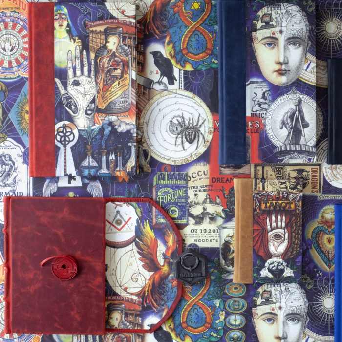 Hartie de ambalat cadouri Bomo Art, model Symbols of Magic, 70x100cm, 90g/mp [2]