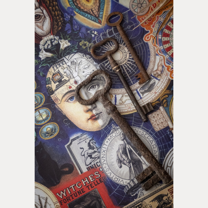 Hartie de ambalat cadouri Bomo Art, model Symbols of Magic, 70x100cm, 90g/mp [3]