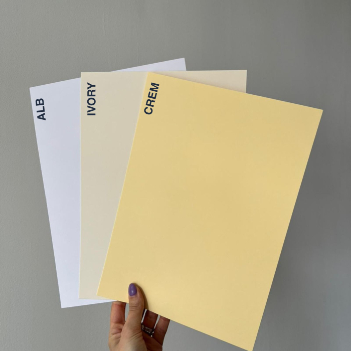 Hartie neteda - Crem, A4, 270g, Maya Clairefontaine [3]