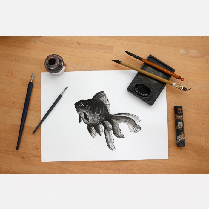 Hartie pentru desen tehnic, alba, texturata fin, 200 g, A3-A4, 20-40 file - Lavis [3]