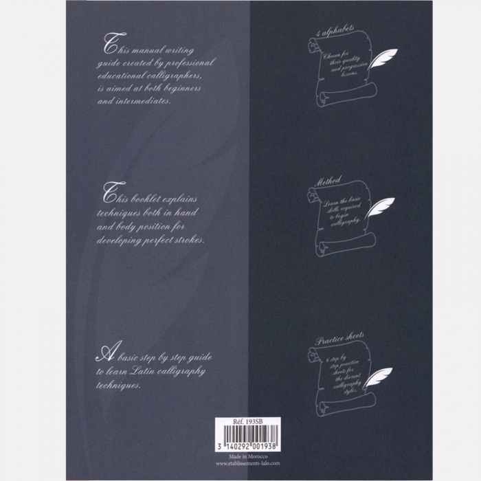 Caiet invatare caligrafie latina, stiluri Uncial, Carolingian, Gotic - Brause [4]