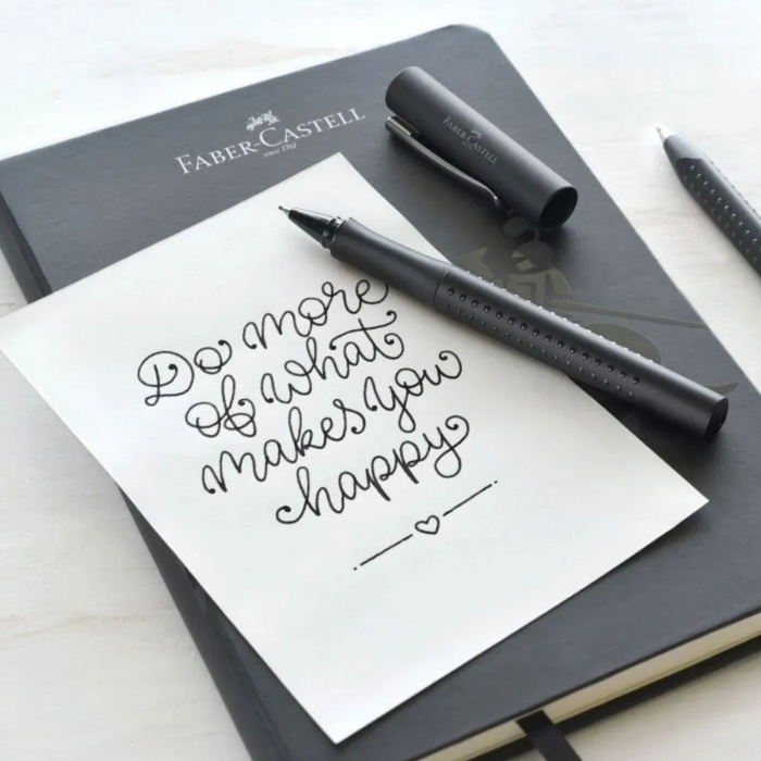 Liner negru, 0.4mm, Finepen - Faber Castell [3]