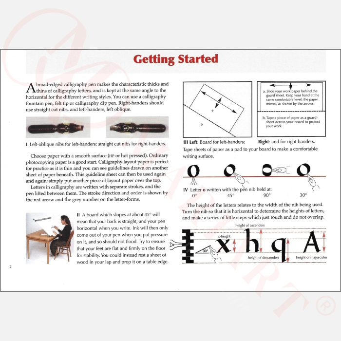 Manual pentru invatare caligrafie si scris artistic, ghotic, italic, foundational, uncial, pentru incepatori - Manuscipt [4]