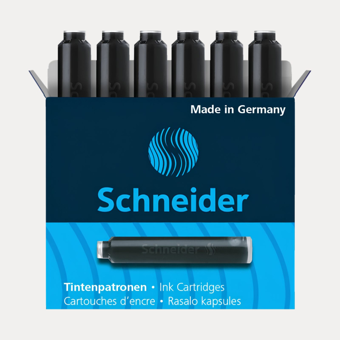 Patroane cerneala Schneider pentru stilou, standard international, 6 buc/cutie, diverse culori [2]