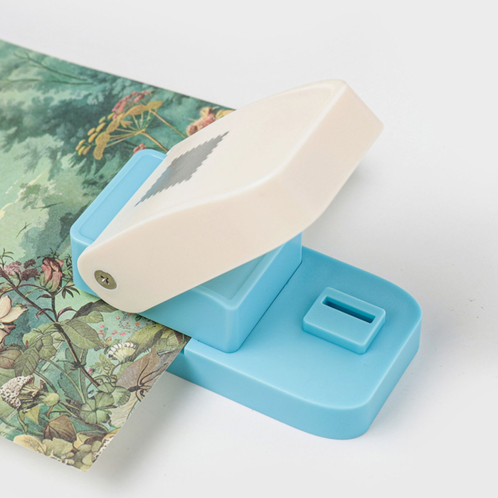 Perforator hartie pentru timbre postale, scrapbooking, DIY, 38.1 x 31.7 mm [4]