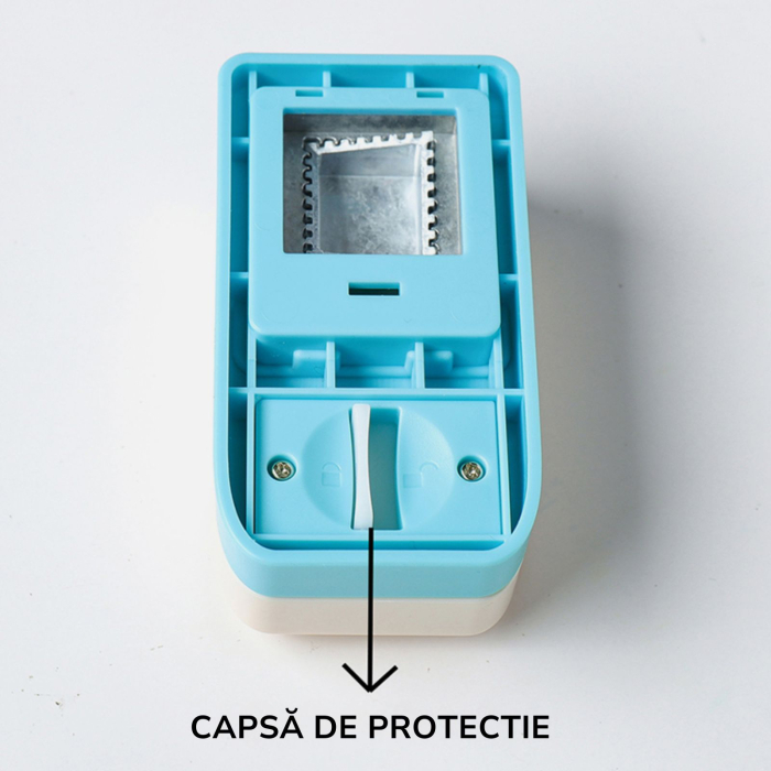 Perforator hartie pentru timbre postale, scrapbooking, DIY, 38.1 x 31.7 mm [6]