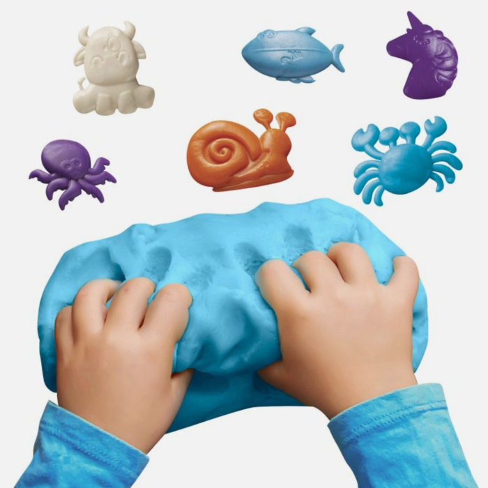 Plastilina pentru copii 1+, Carioca Baby Dough 8 culori x 75 g,  usor de modelat [4]
