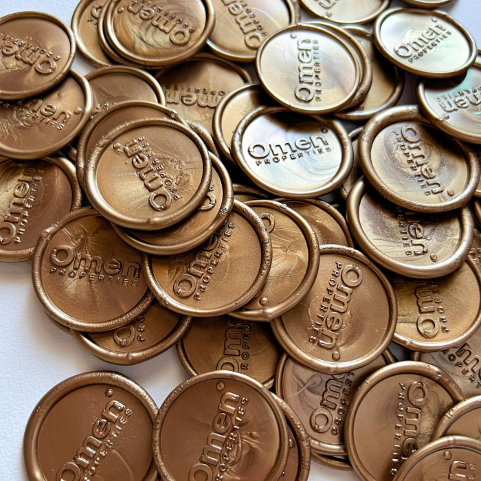 Set 5 batoane de ceara pentru sigilii - Bronz [3]