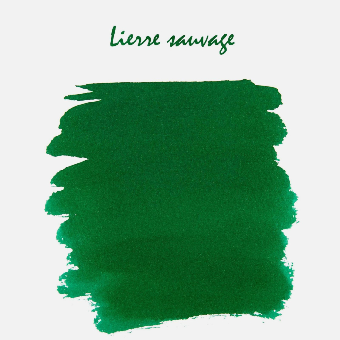 Set 6 rezerve cerneala verde pentru stilou, Lierre Sauvage - La Perle des Encres, Jacques Herbin [3]