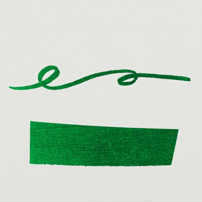 Set 6 rezerve cerneala verde pentru stilou, Lierre Sauvage - La Perle des Encres, Jacques Herbin [4]