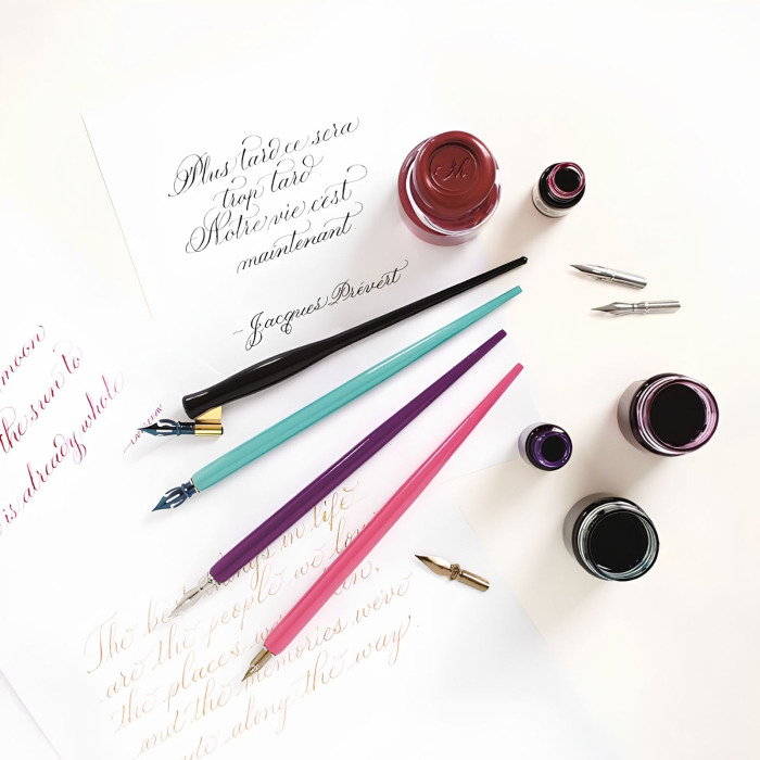 Set cadou caligrafie moderna, 13 piese - Manuscript [3]