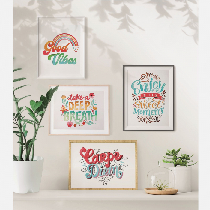 Set creativ - Caligrafie brush lettering DIY [3]