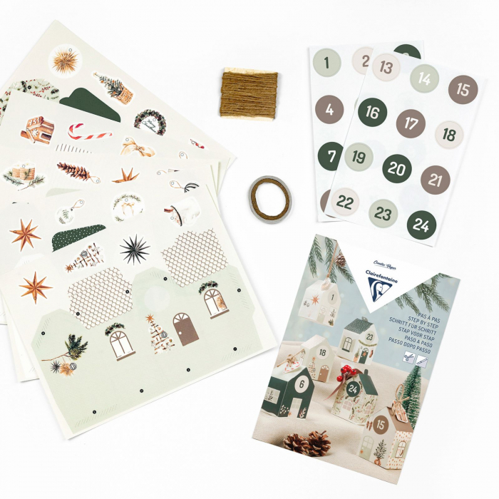 Set creativ Craciun - Advent calendar DIY [2]