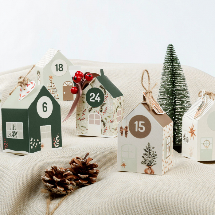 Set creativ Craciun - Advent calendar DIY [3]