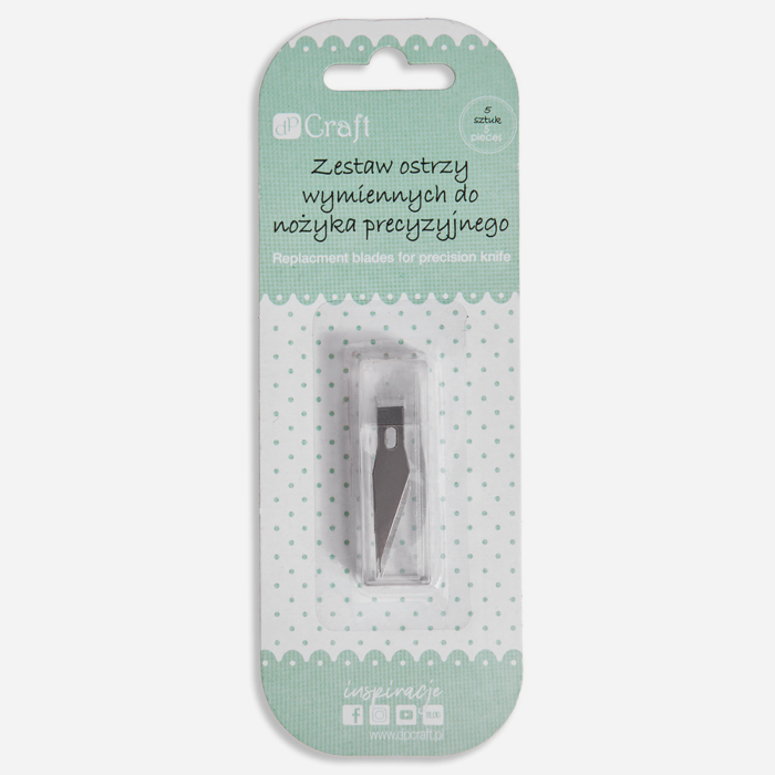 Set lame inlocuire pentru cutter precizie, 5 bucati [1]