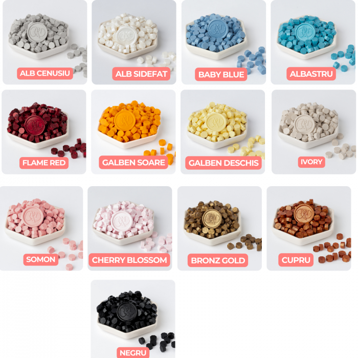 Set sigilii ceara, stampila si accesorii [5]