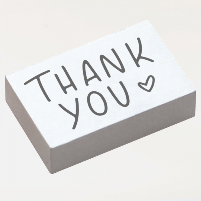 Stampila Thank you, 53x33mm, May&Berry pentru hobby, art&craft, activitati copii [2]