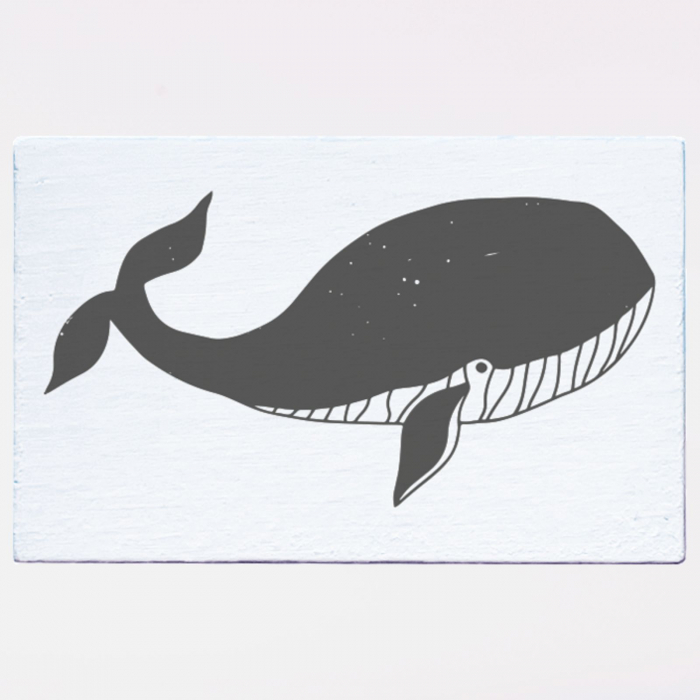 Stampila Balena albastra, 53x33mm, May&Berry pentru hobby, art&craft, activitati copii [1]