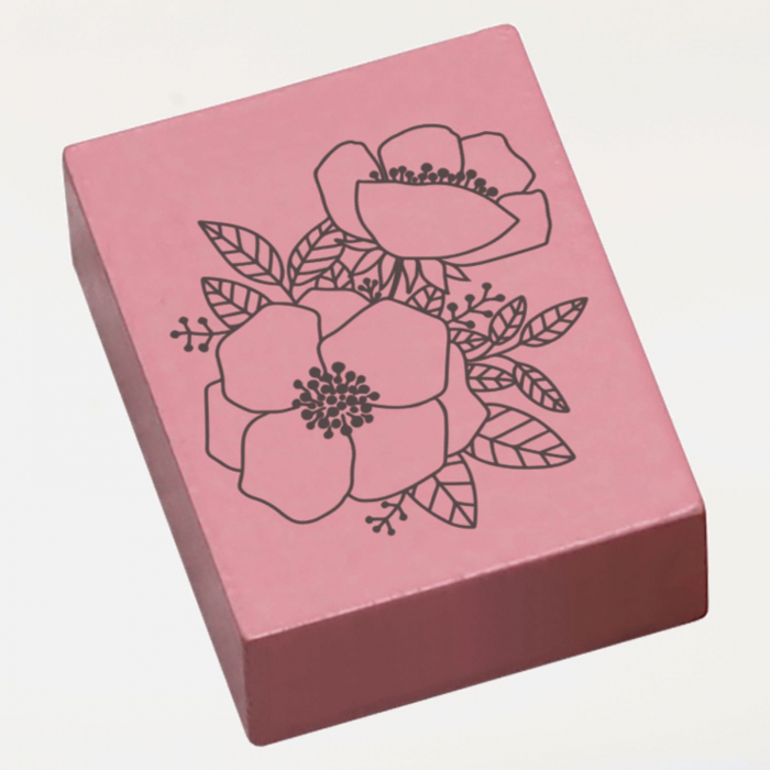 Stampila Flori de cires,  43x33mm, May&Berry pentru hobby, art&craft, activitati copii [2]