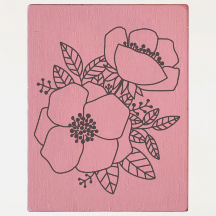 Stampila Flori de cires,  43x33mm, May&Berry pentru hobby, art&craft, activitati copii [1]