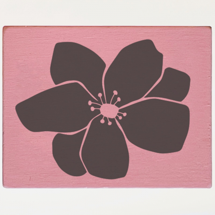 Stampila Anemona inflorita, 43x33mm, May&Berry pentru hobby, art&craft, activitati copii [1]