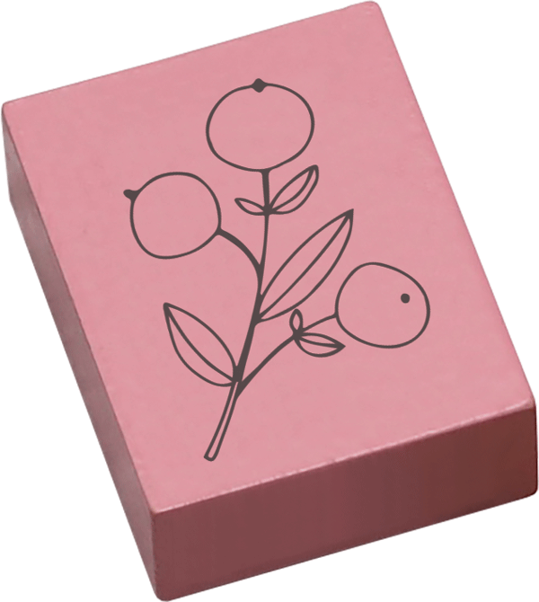Stampila Frunza de maces, 43x33mm, May&Berry pentru hobby, art&craft, activitati copii [2]