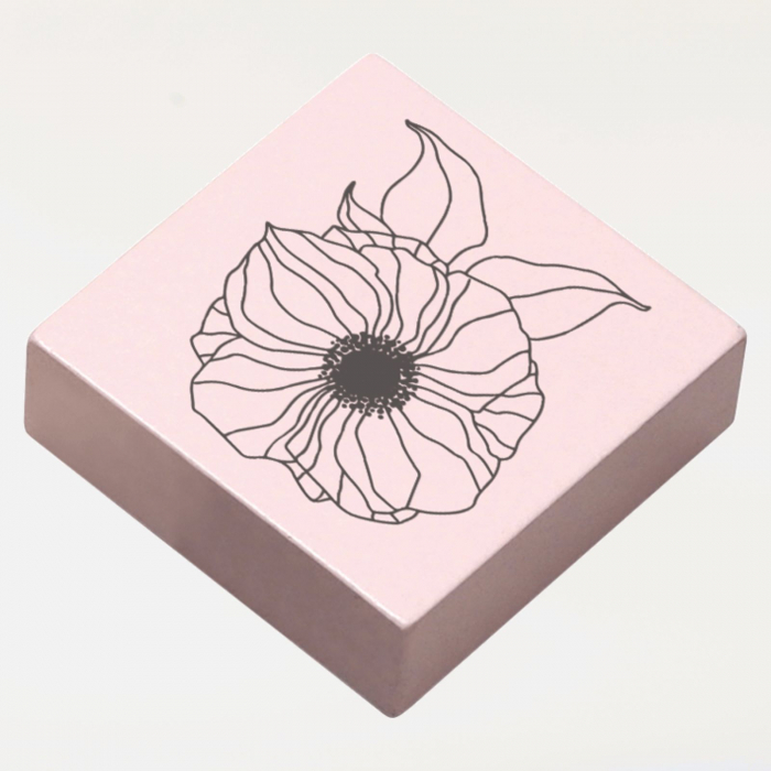 Stampila Floare de mac, 43x43mm, May&Berry pentru hobby, art&craft, activitati copii [3]