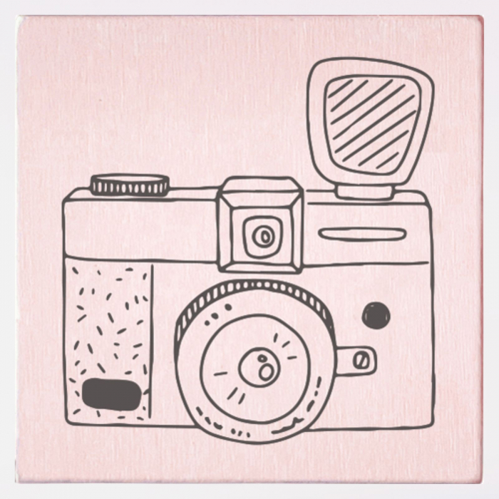 Stampila Aparat foto, 43x43mm, May&Berry pentru hobby, art&craft, activitati copii [1]