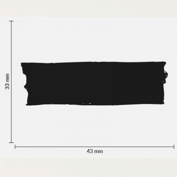 Stampila Model linie, 43x33mm, May&Berry pentru hobby, art&craft, activitati copii [3]