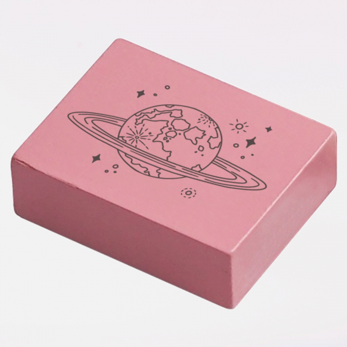 Stampila Planeta Saturn, 43x33mm, May&Berry pentru hobby, art&craft, activitati copii [2]