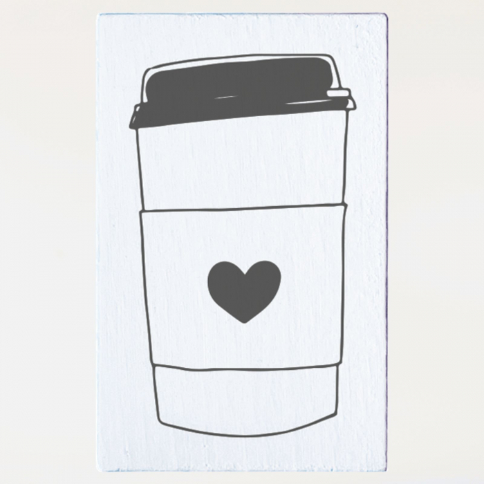 Stampila Pahar de cafea, 53x33mm, May&Berry pentru hobby, art&craft, activitati copii [1]