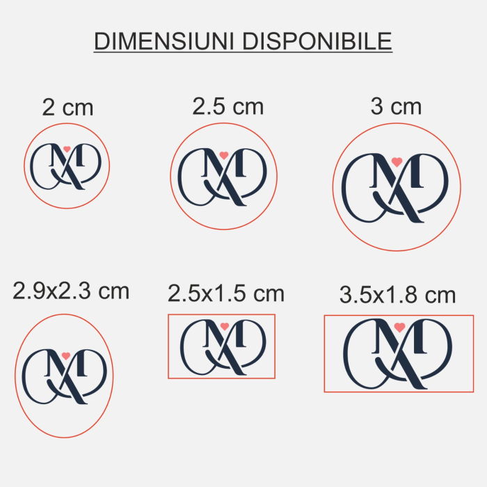 Stampilă personalizata din alama - Logo [2]