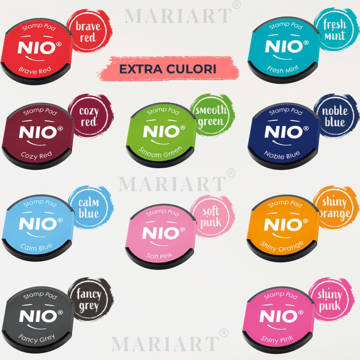 Stampila cu initiale miri pentru personalizare plicuri nunta COLOP NIO Monogram, 40mm [4]