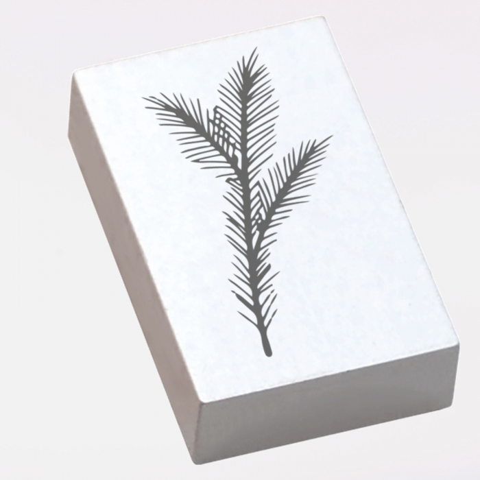 Stampila Ramura de brad, 53x33mm, May&Berry pentru hobby, art&craft, activitati copii [2]