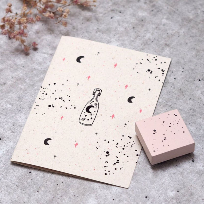 Stampila Model puncte no. 1,  43x33mm, May&Berry pentru hobby, art&craft, activitati copii [4]