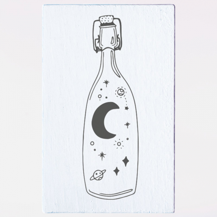 Stampila Universul din sticla, 53x33mm, May&Berry pentru hobby, art&craft, activitati copii [1]